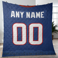 Thumbnail for Custom Premium Quilt Blanket Houston Jersey American Football Personalized Quilt Gifts for Her & Him