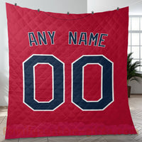 Thumbnail for Custom Premium Quilt Blanket Minnesota Jersey Baseball Personalized Quilt Gifts for Her & Him