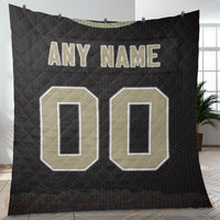 Thumbnail for Custom Premium Quilt Blanket New Orleans Jersey American Football Personalized Quilt Gifts for Her & Him