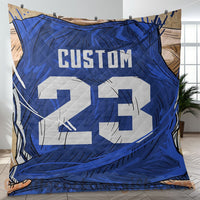 Thumbnail for Custom Premium Quilt Blanket North Carolina Jersey Basketball Personalized Quilt Gifts for Her & Him