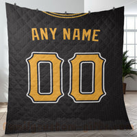 Thumbnail for Custom Premium Quilt Blanket Pittsburgh Jersey Baseball Personalized Quilt Gifts for Her & Him