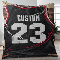 Thumbnail for Custom Premium Quilt Blanket Portland Jersey Basketball Personalized Quilt Gifts for Her & Him