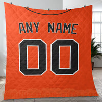 Thumbnail for Custom Premium Quilt Blanket San Francisco Jersey Baseball Personalized Quilt Gifts for Her & Him