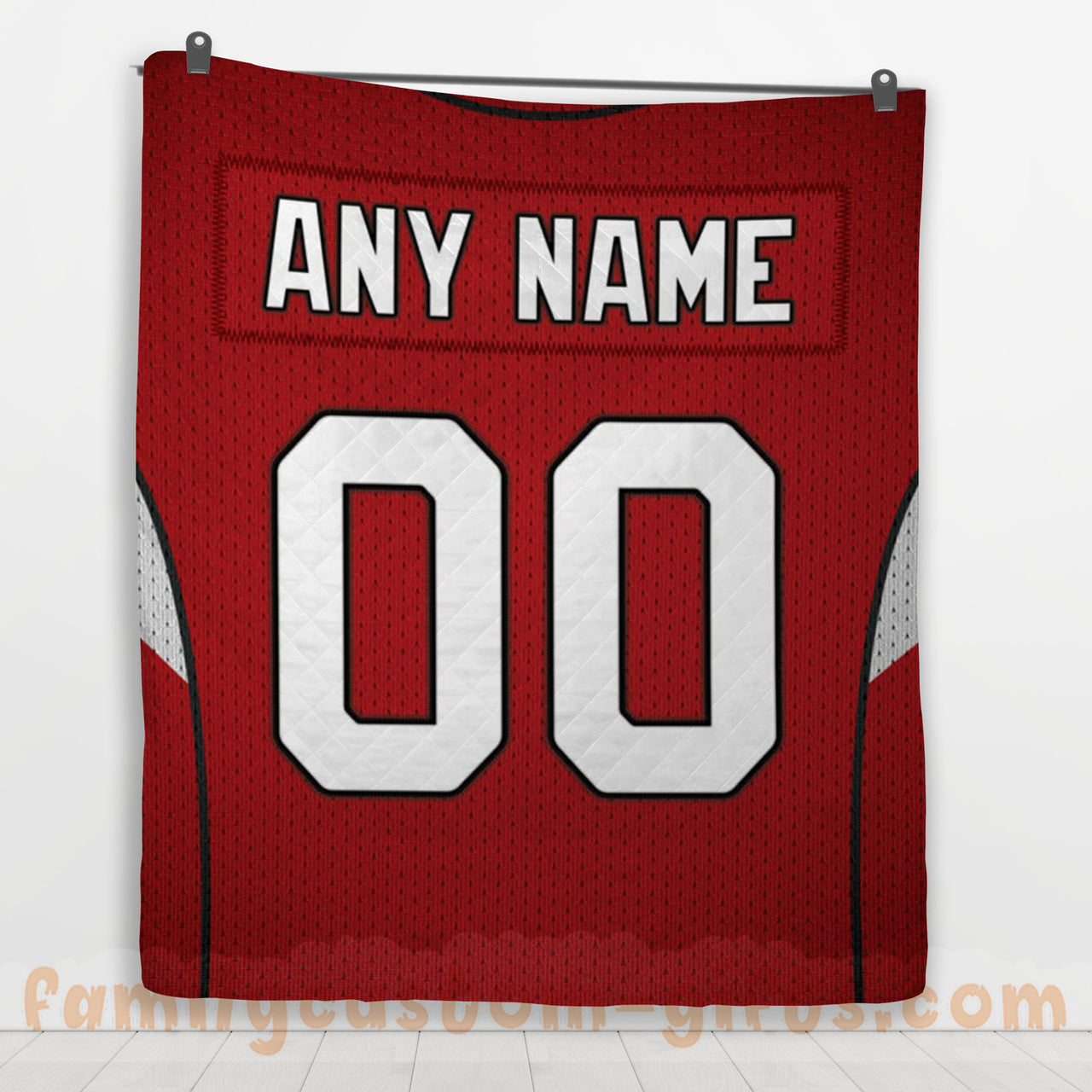 Custom Premium Quilt Blanket Arizona Jersey American Football Personalized Quilt Gifts for Her & Him