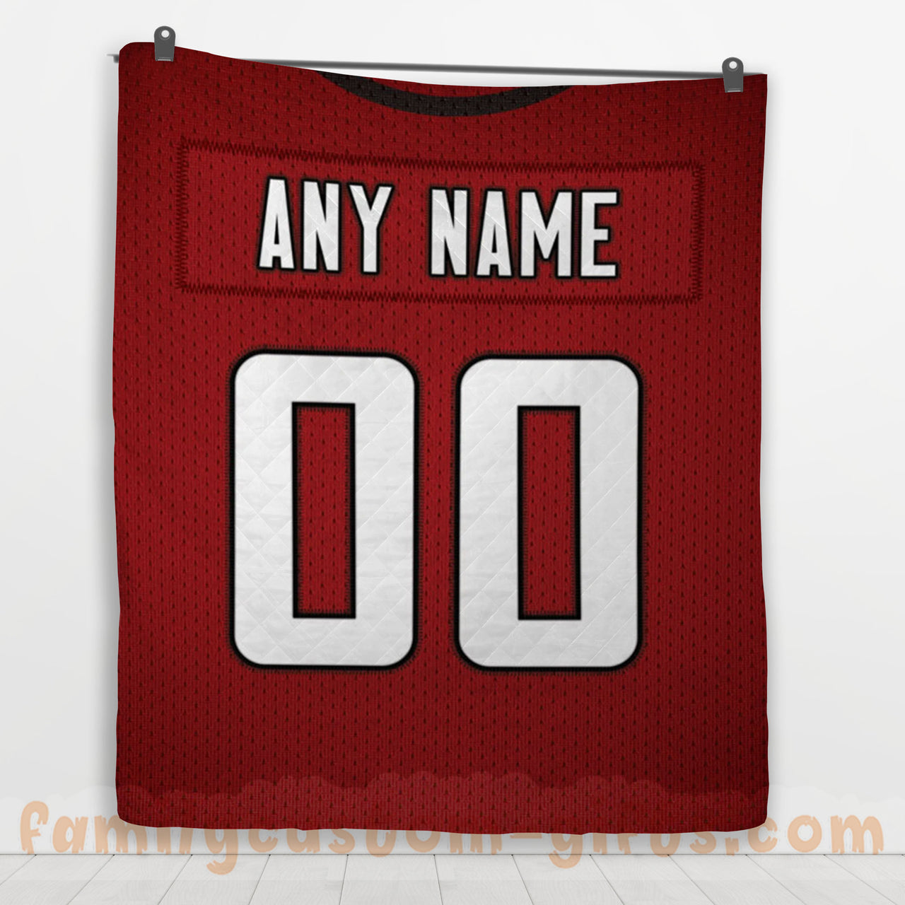 Custom Premium Quilt Blanket Atlanta Jersey American Football Personalized Quilt Gifts for Her & Him