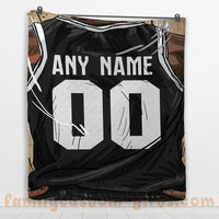 Thumbnail for Custom Premium Quilt Blanket Brooklyn Jersey Basketball Personalized Quilt Gifts for Her & Him