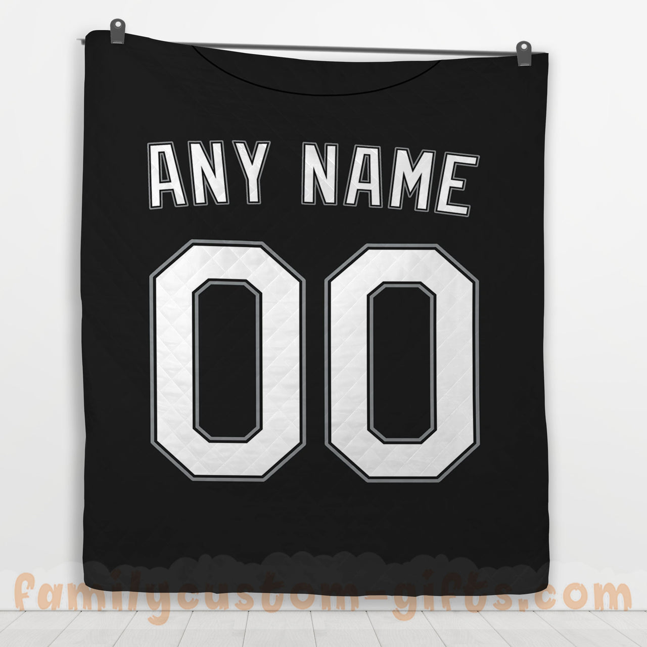 Custom Premium Quilt Blanket Chicago Jersey Baseball Personalized Quilt Gifts for Her & Him