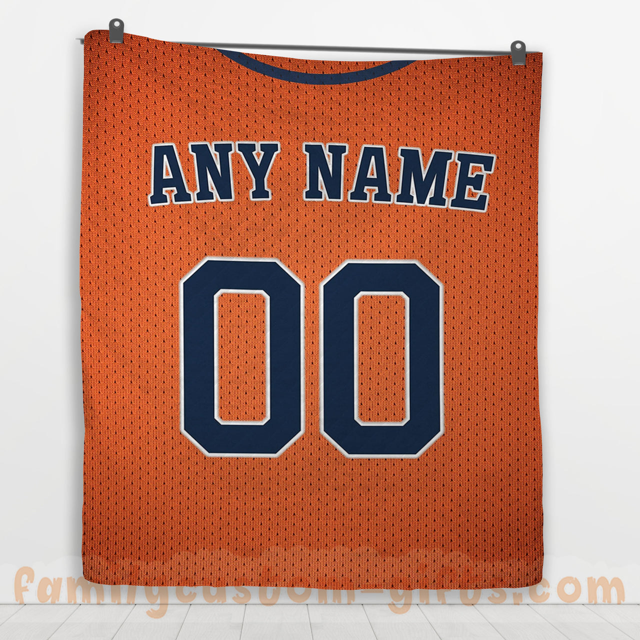 Custom Premium Quilt Blanket Houston Jersey Baseball Personalized Quilt Gifts for Her & Him