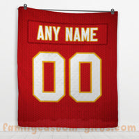 Thumbnail for Custom Premium Quilt Blanket Kansas City Jersey American Football Personalized Quilt Gifts for Her & Him