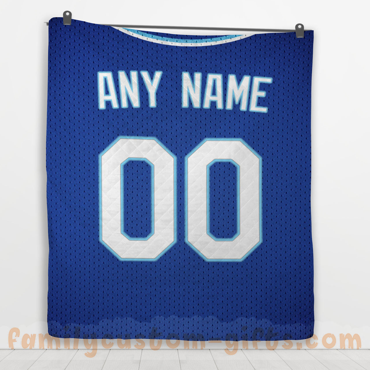 Custom Premium Quilt Blanket Kansas City Jersey Baseball Personalized Quilt Gifts for Her & Him