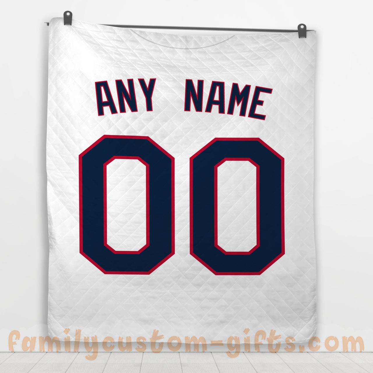 Custom Premium Quilt Blanket Minnesota Jersey Baseball Personalized Quilt Gifts for Her & Him