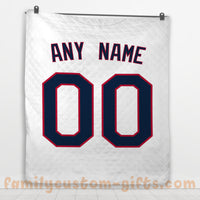 Thumbnail for Custom Premium Quilt Blanket Minnesota Jersey Baseball Personalized Quilt Gifts for Her & Him