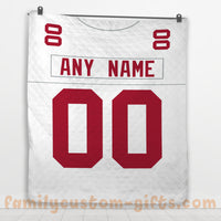 Thumbnail for Custom Premium Quilt Blanket New York  Jersey American Football Personalized Quilt Gifts for Her & Him