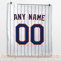 Thumbnail for Custom Premium Quilt Blanket New York Jersey Baseball Personalized Quilt Gifts for Her & Him