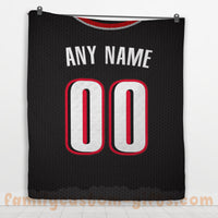 Thumbnail for Custom Premium Quilt Blanket Portland Jersey Basketball Personalized Quilt Gifts for Her & Him