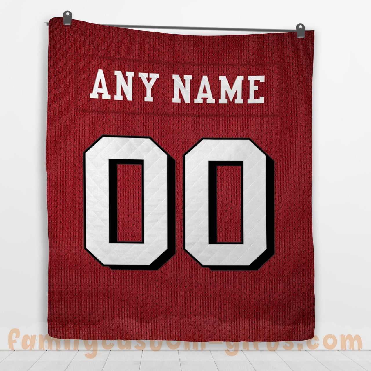 Custom Premium Quilt Blanket San Francisco Jersey American Football Personalized Quilt Gifts for Her & Him