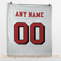 Thumbnail for Custom Premium Quilt Blanket San Francisco Jersey American Football Personalized Quilt Gifts for Her & Him