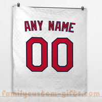 Thumbnail for Custom Premium Quilt Blanket St. Louis Jersey Baseball Personalized Quilt Gifts for Her & Him