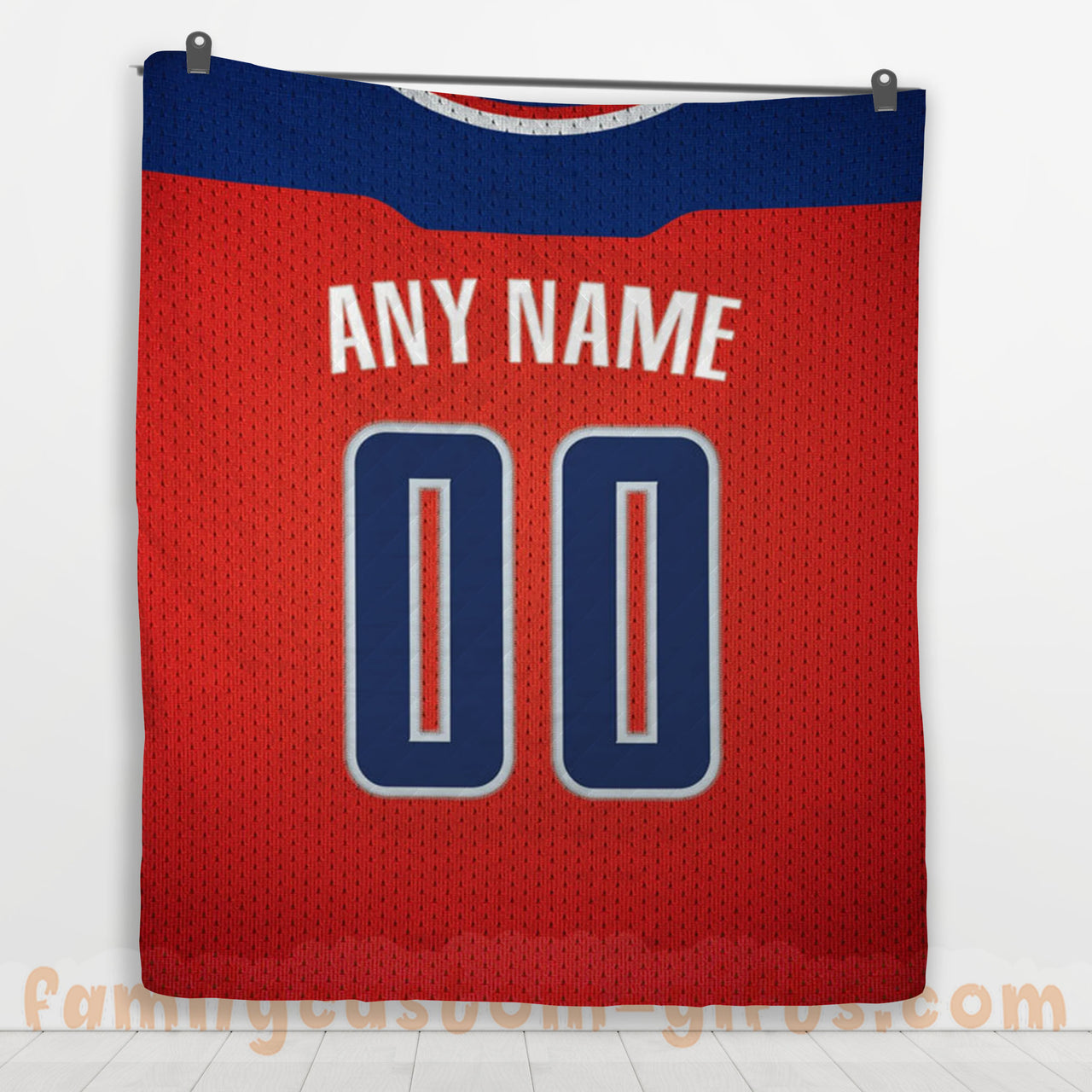 Custom Premium Quilt Blanket Washington Jersey Basketball Personalized Quilt Gifts for Her & Him