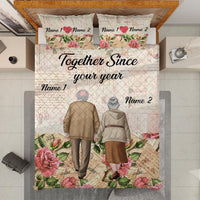 Thumbnail for Custom Quilt Sets Together Since 02 Premium Quilt Bedding for Boys Girls Men Women Couple Wife Husband