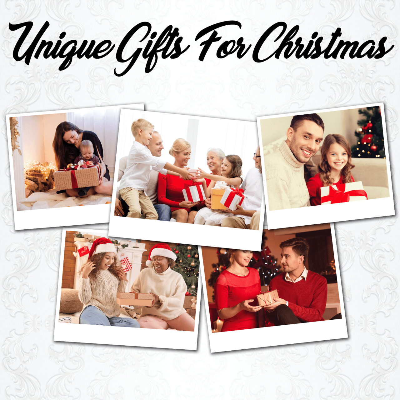 Our First Christmas Engaged with Photo Personalized Christmas Premium Ceramic Ornaments Sets for Christmas Tree