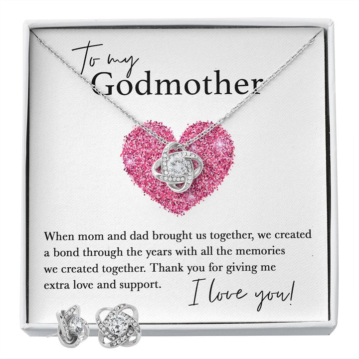 Daughter This Mama Bear Will Always Have Your Back Necklace (d.lk.004) 14K White Gold Finish / Luxury Box