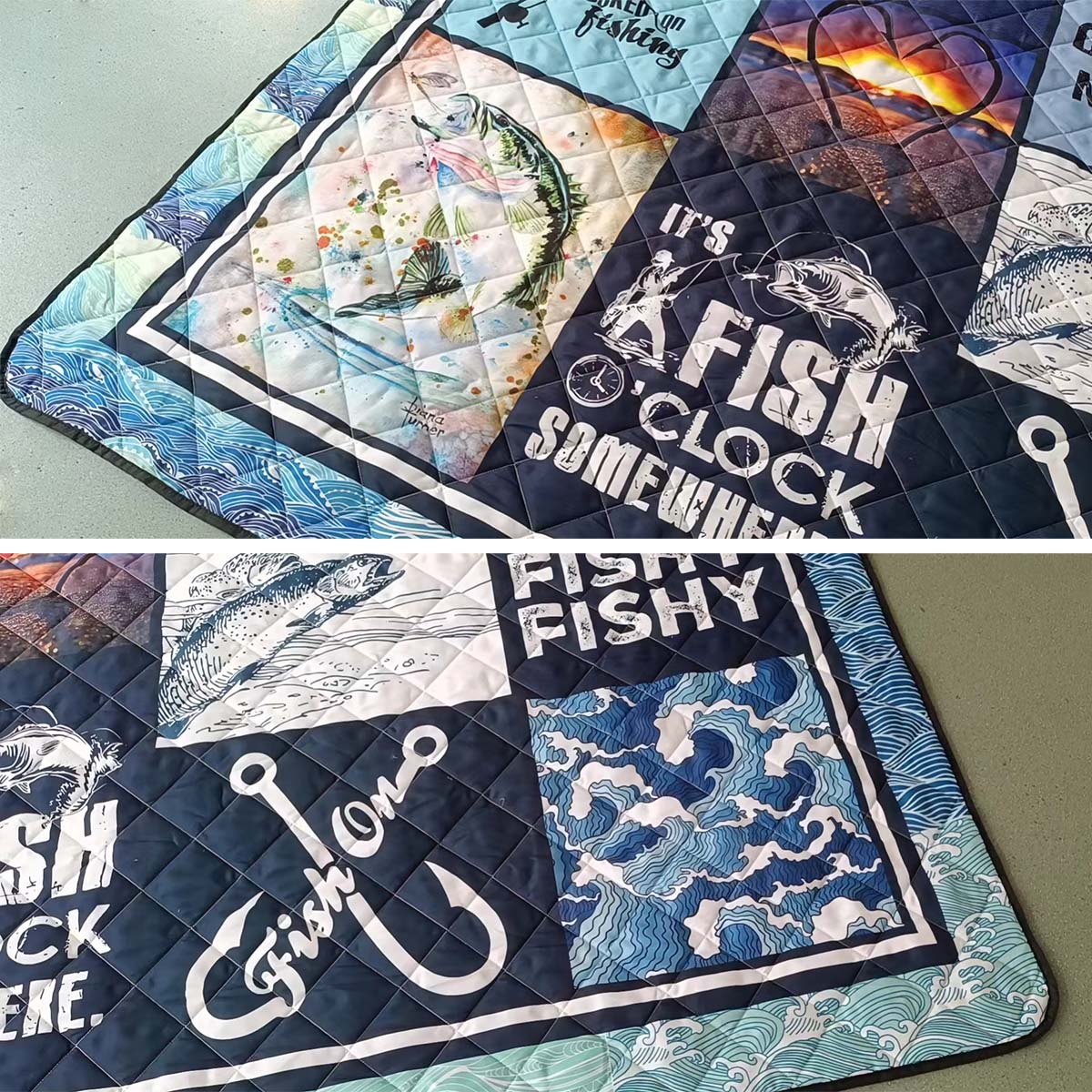 Custom Premium Quilt Blanket North Carolina Jersey Basketball Personalized Quilt Gifts for Her & Him