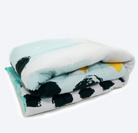 Thumbnail for Comforter Vintage Softball Custom Bedding Set for Kids Teens Adult Personalized Premium Bed Set